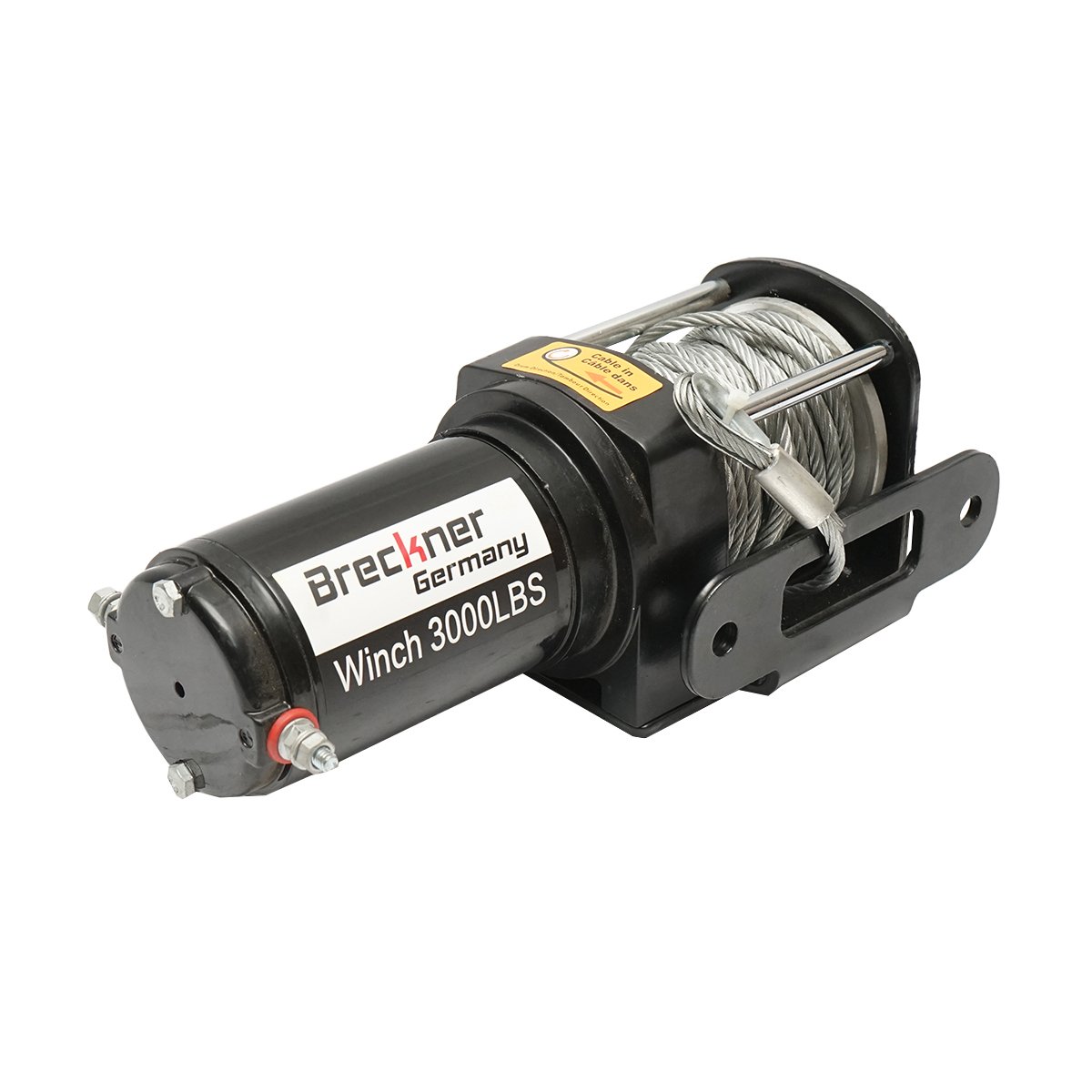 Troliu electric cu telecomanda 12V, 1,6T (3000lbs) lungime cablu 9.2m